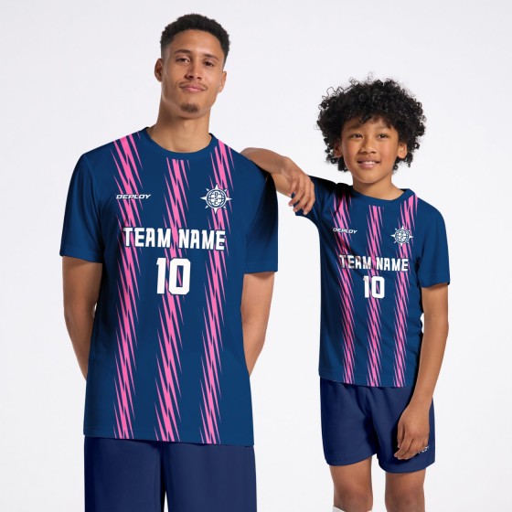 Flight Jersey Flash Navy & Pink