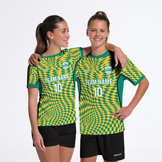 Flight Jersey Warped Green
