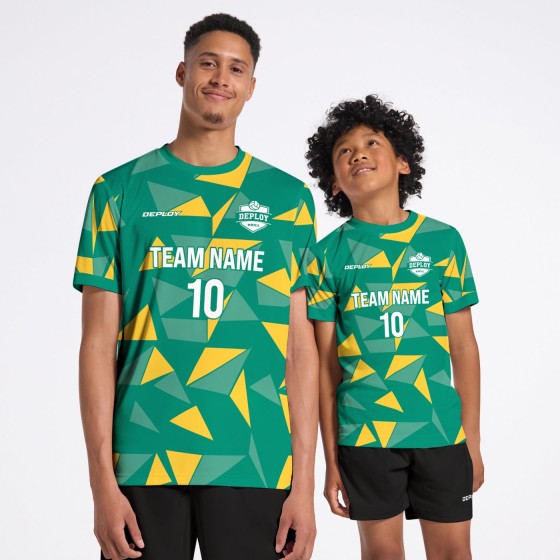 Flight Jersey Fragments Green