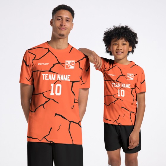 Flight Jersey Cracks Orange
